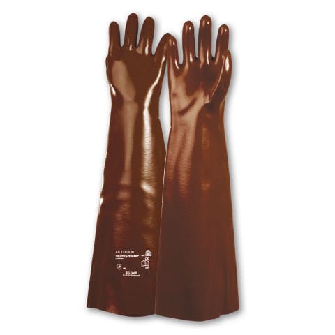 研究所用手袋 - Vielzweck-Petroben 133 - Kächele Cama Latex - 建設現場用 / 化学防護 / コットン