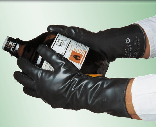 作業用手袋 - Butoject® 898 - Kächele Cama Latex - 化学工業用 / 化学防護 / ブチル