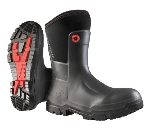 工業用安全ブーツ - ND68A93.CH - Dunlop Hevea (IPF) - 防水・防塵性能 / S5 / 通気性