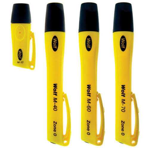 LED懐中電灯 - M series - Wolf Safety Lamp Company - 危険な場所用 / コンパクト / IP67