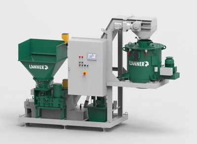 プロセス遠心分離機 - VETAMAT - Lanner Anlagenbau - チップ / 掃除用 / コンパクト