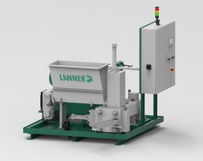 金属チップ煉瓦製造機 - LB series - Lanner Anlagenbau - 研磨くず用 / 自動