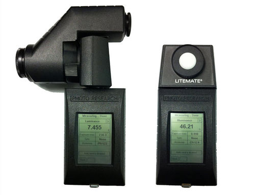 携帯型光度計 - PR-524 / PR-520 LiteMate - Photo Research, Inc. - 自動選択式