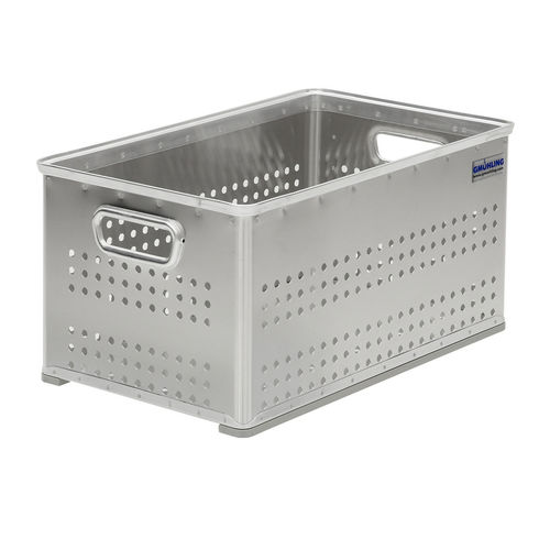 アルミニウム製クレート - G®-STACK A 113 / A 1130 series - Gmöhling Transportgeräte GmbH - 貯蔵用 / 輸送用 / 産業用
