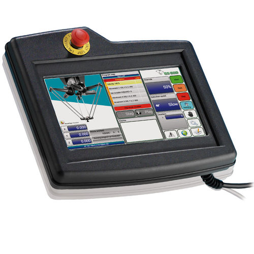 タッチスクリーン付きHMI - HMIS/P series - Sipro srl - 手持ち / 800 x 480 / 1024 x 600