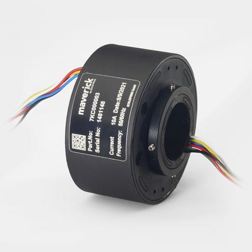 中空軸タイプスリップリング - 7KC000003 - SCHLEIFRING GmbH - 電動式 / 医療設備用 / 回転テーブル用