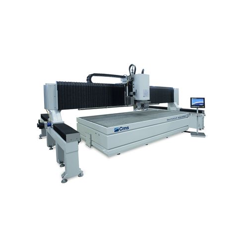 研磨式ウォーター ジェット切断システム - tecnocut aquatec - CMS S.p.A. - 金属用 / CNC / 自動搬入・搬出