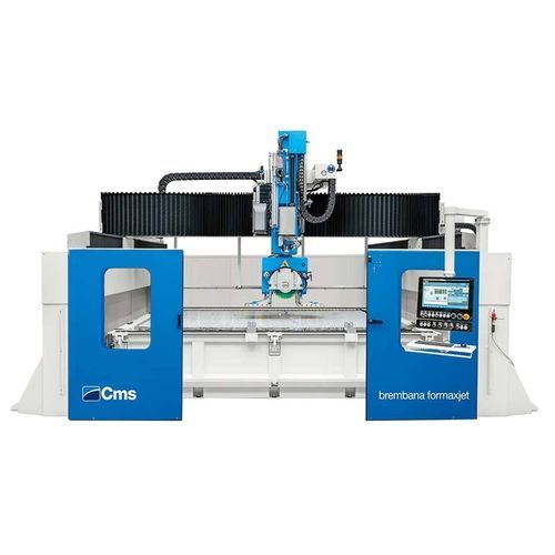 CNC丸ノコ切断機 - brembana formax jet - CMS S.p.A. - 5軸 / セラミック用 / 大理石用