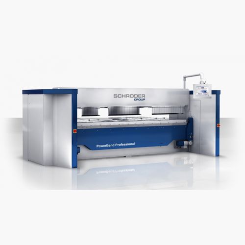 板金用回転折りたたみ機 - PowerBend Professional - Schröder Group - 油圧式 / コンピューター数値制御（CNC） / 大型