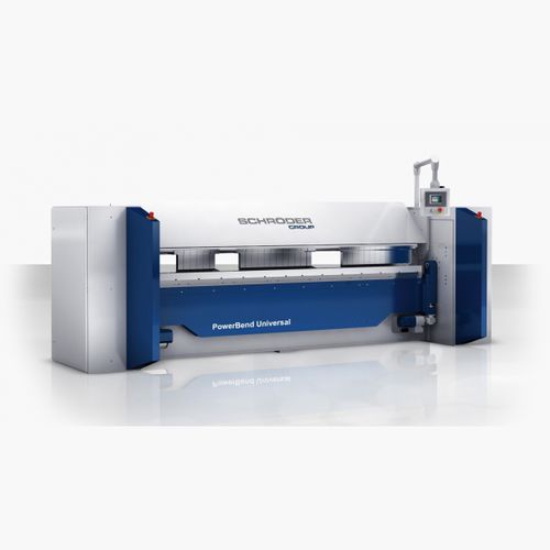 板金用回転折りたたみ機 - PowerBend Universal - Schröder Group - 電動 / コンピューター数値制御（CNC）