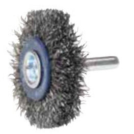ディスクブラシ - 386092 - Weiler Abrasives - 掃除用 / バリ取り / スチール製