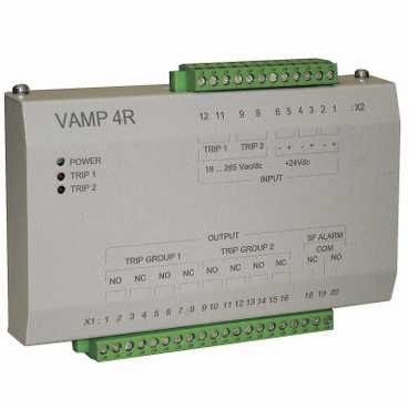 アークフラッシュ保護継電器 - VAMP 4R  - Vamp - パネル取り付け用