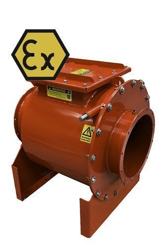 スイング式逆止弁 - 16 series - Geovent - フランジ付き / 安全用 / スチール製