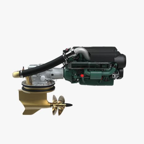 ディーゼルエンジン - D8-IPS series - Volvo Penta - 6気筒 / コモンレール / インライン