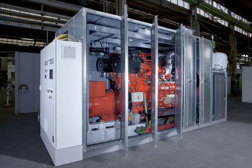 ガス発電設備 - Lindenberg-Anlagen GmbH - 三相 / 固定式 / 空冷式