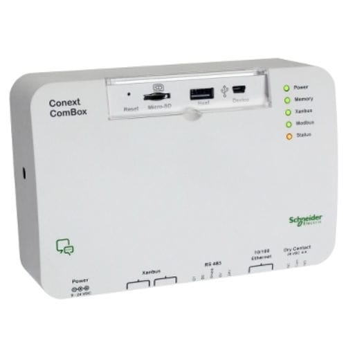 ステータスおよび診断用監視装置 - Conext ComBox - Schneider Electric - 太陽光発電式 / バッテリー用 / 卓上