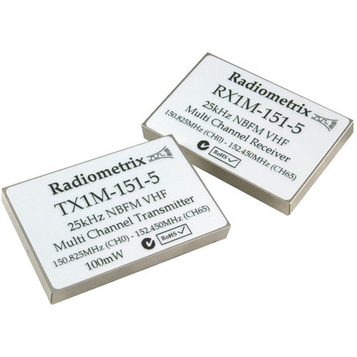 ラジオ受信機 - RX1M series - Radiometrix - デジタル / 無線距離測定 / 産業用