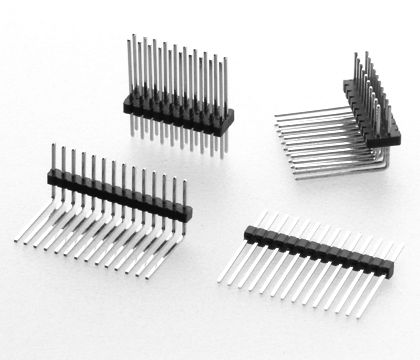 オスピンヘッダー - 1 A, 1 mm | 721 series  - W+P PRODUCTS - 単列 / 挿入式 / 1.00mm (0.039")
