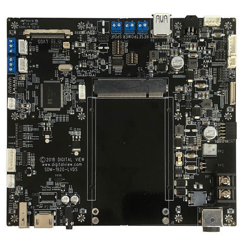 LCDコントローラ カード - SDM-1920-LVDS - Digital View - RS-232 / USB / LVDS（小振幅差動信号方式）