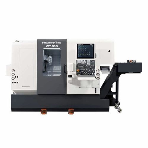 CNC旋盤 - WT-100 - Nakamura-Tome Precision Industry - 4軸 / 2 リード / 48ツール