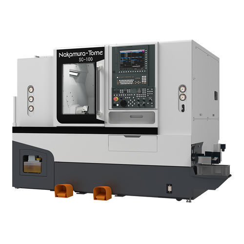 CNCフライス加工センター - SC-100 - Nakamura-Tome Precision Industry - 横型 / スピンドル / コンパクト