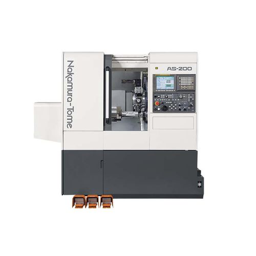 CNCフライス加工センター - AS-200 - Nakamura-Tome Precision Industry - 横型 / Y軸付 / 高出力