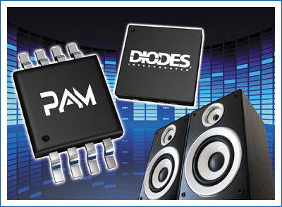 オーディオアンプ - PAM Series - Diodes Incorporated - Dクラス