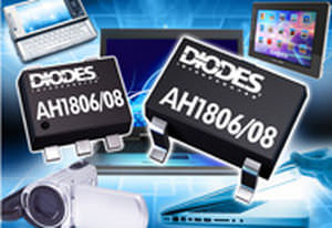 低出力スイッチ - 2.5 - 3.6 V, 8 µA | AH1808 - Diodes Incorporated - ホール効果