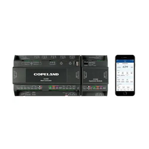 一体型プログラマブルオートメーションコントローラ - CC200  - Emerson Commercial & Residential Solutions - 入力 / RS485 / モジュール式