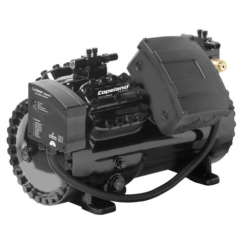 半密閉型冷凍圧縮機 - 4MTL series - Emerson Commercial & Residential Solutions - ピストン式 / 往復動式 / CO2 (R744)