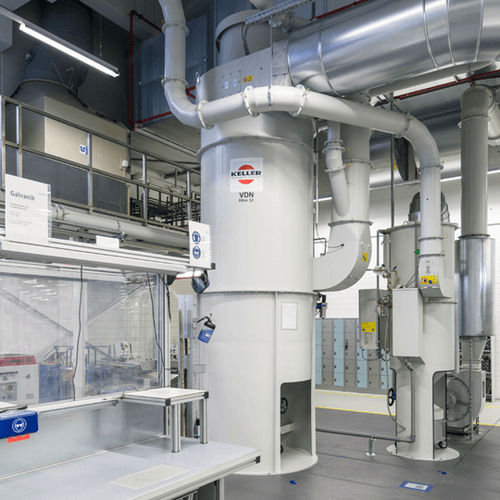 ベンチュリー気体洗浄装置 - VDN Series - Keller Lufttechnik GmbH + Co. KG - ウェットタイプ / 化学