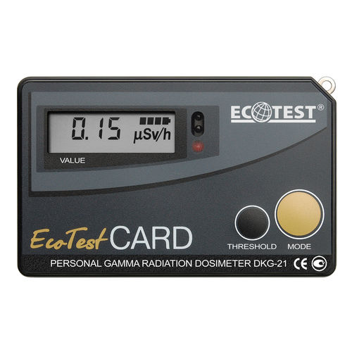 ガンマ線線量計 - DKG-21 EcotestCARD - Sparing-Vist Center - 個人