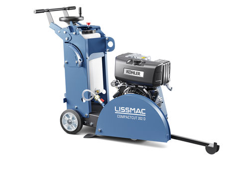 フロア鋸 - COMPACTCUT 202 D - LISSMAC Maschinenbau GmbH - 縦型 / コンクリート用 / アスファルト用