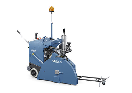 フロア鋸 - MULTICUT 400 D - LISSMAC Maschinenbau GmbH - 縦型 / コンクリート用 / アスファルト用