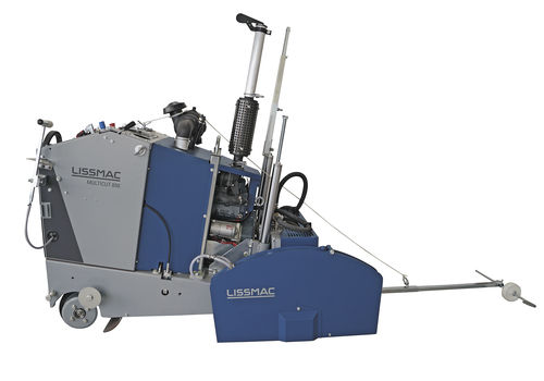 フロア鋸 - MULTICUT 800 - LISSMAC Maschinenbau GmbH - 縦型 / コンクリート用 / アスファルト用