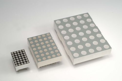 ドット マトリックスディスプレイ - 5x7 - Plus Opto - 5 x 7 / 電子