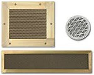金属製換気グリル - 10 MHz - Metal Textiles Europe - EMC / ハニカム構造