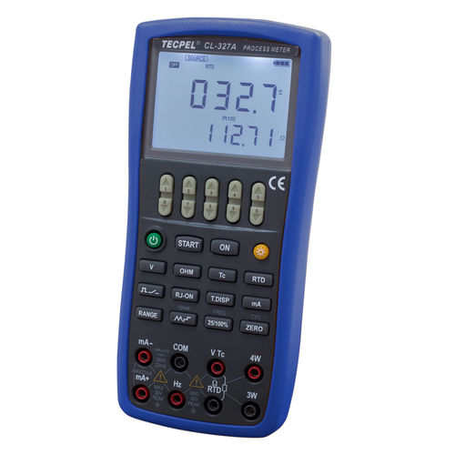 多機能校正器 - CL-327A - Tecpel  Co., Ltd. - 温度センサー用 / 手持ち型 / デジタル