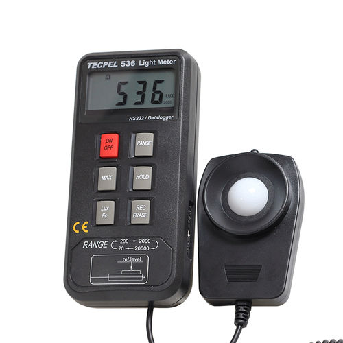 デジタル露出計 - DLM-536   - Tecpel  Co., Ltd. - データロガー付き
