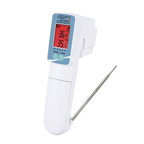 赤外放射温度計 - D-177  - Tecpel  Co., Ltd. - 液晶ディスプレイ / ワイヤレス / 防水・防塵性能