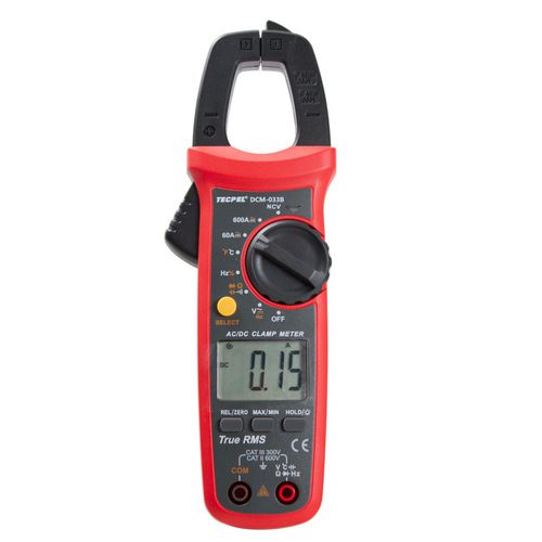 デジタルクランプマルチメーター - DCM-033B - Tecpel  Co., Ltd. - 携帯型 / 600 V / 400 A