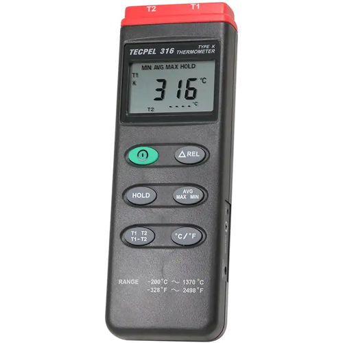 熱電温度計 - DTM-316 - Tecpel  Co., Ltd. - デジタル ディスプレイ / °C / °F