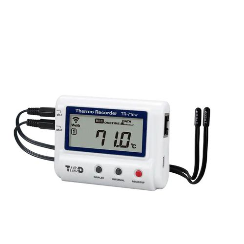 温度データロガー - TR-71nw - Tecpel  Co., Ltd. - USB / WiFi / 液晶ディスプレイ
