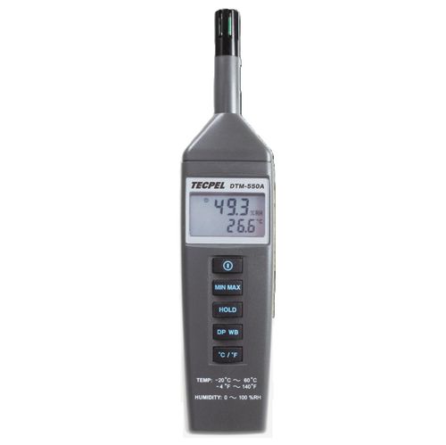 空気用湿度計 - DTM-550A - Tecpel  Co., Ltd. - 産業用 / 実験用 / デジタル