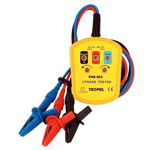 位相順序用表示器 - PHS-863    - Tecpel  Co., Ltd. - LED / 手持ち式