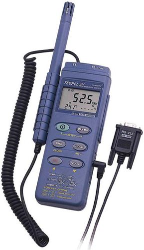 デジタル温度-湿度計 - DTM 322 - Tecpel  Co., Ltd. - 携帯型 / 相対湿度 / 温度