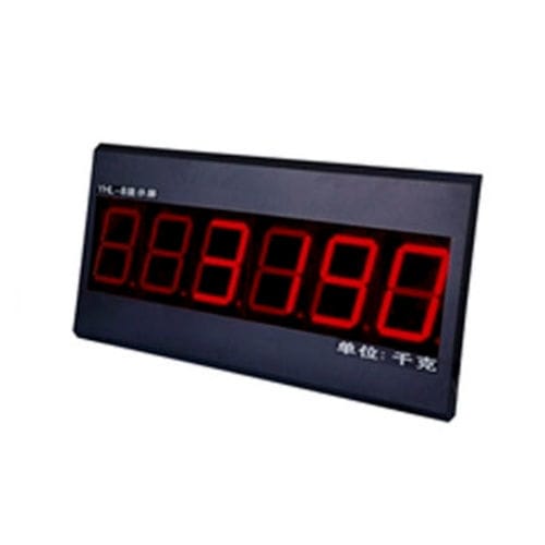 LED表示重量表示装置 - YHL8 - Shanghai Yaohua weighing system co.ltd., - パネル設置用 / ポリカーボネート建築に基づく / プログラム可能