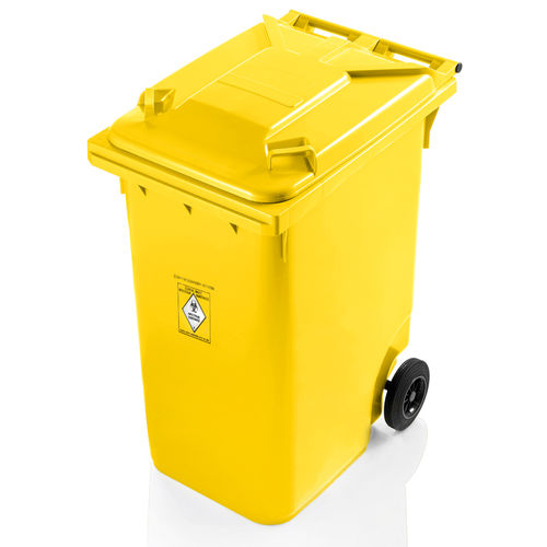 HDPE廃棄物コンテナ - MGB 360 L - Weber GmbH & Co. KG Abfallbehaelter & Container - 医療廃棄物用 / ふた付き / セキュリティ