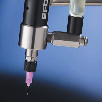 二ードル調合バルブ - 741MD MicroDot™ series - Nordson EFD/ノードソン - 精密