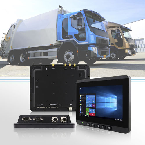 7インチ車両搭載端末 - FM07 - Winmate, Inc. - Intel® Celeron® / MIL-STD-810G / 頑丈
